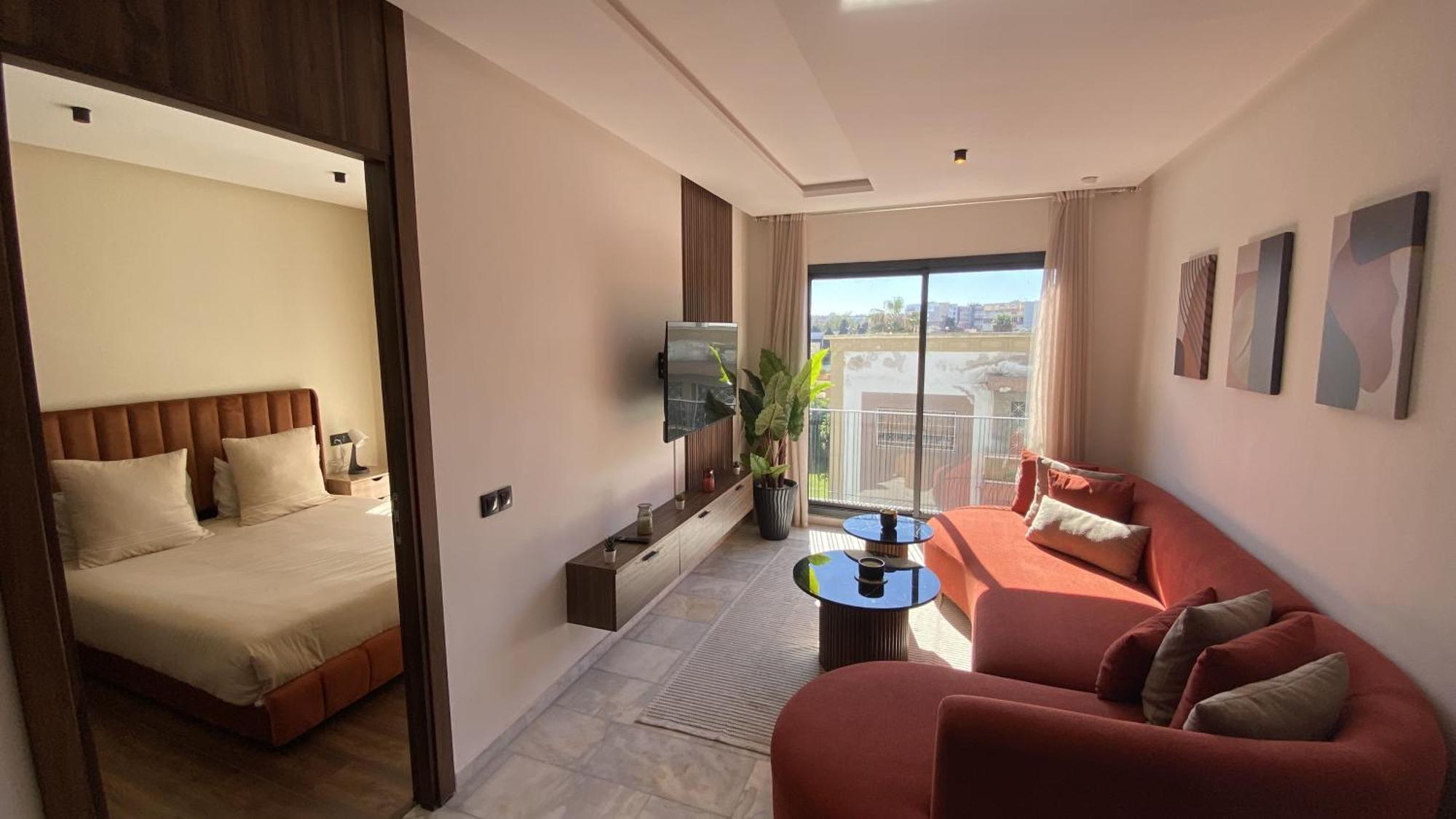 Apartment Dynasty Estate - Palmiers Luxury About 3 Min From Tram Station Casablanca